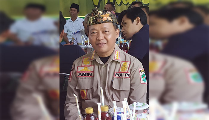 Plt Kepala Satpol PP dan Damkar Pamekasan, R Moh Syaiful Amin.
