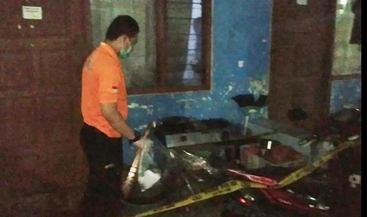 Tim Inafis langsung melakukan olah TKP.