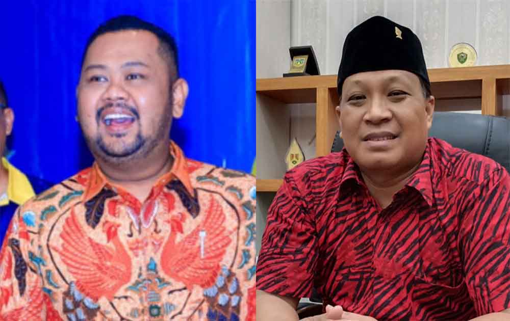 Fandi Akhmad Yani dan Mujid Riduan. Foto: SYUHUD/BANGSAONLINE