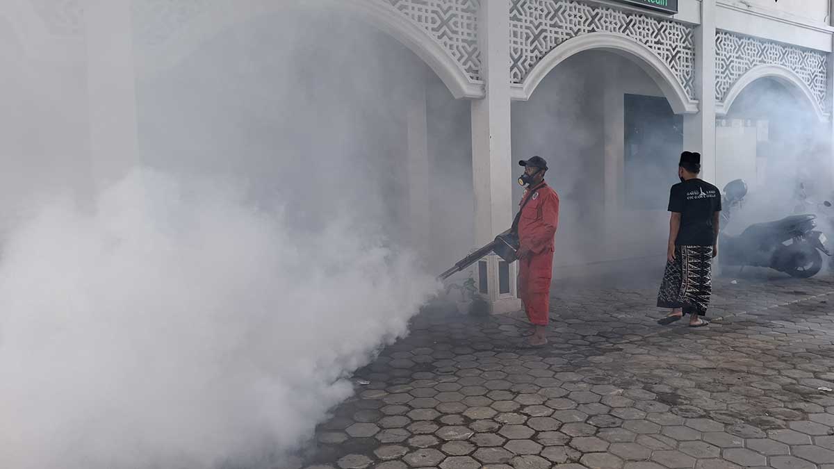 2 Santri Diduga Terjangkit DBD, Dinkes Kota Kediri Fogging Ponpes Al Ishlah
