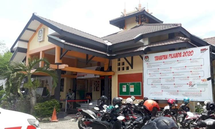 Kantor KPU Kabupaten Kediri. (foto: ist)