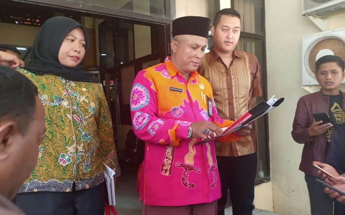 Kepala Dinas Sosial Kabupaten Sumenep Moh. Iksan.