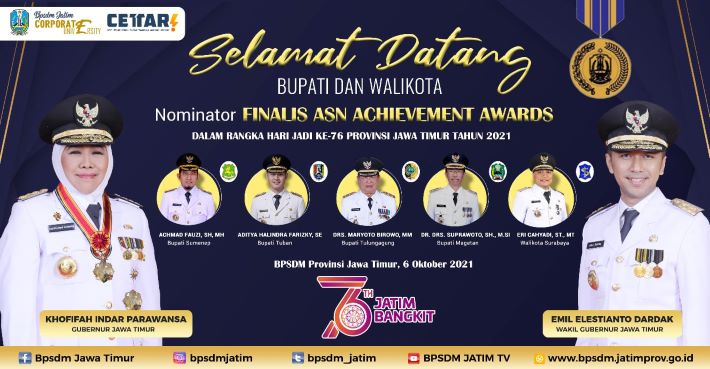 Inisiasi ASN Achievement Awards 2021, Gubernur Khofifah: Ini Apresiasi pada Kabupaten dan Kota