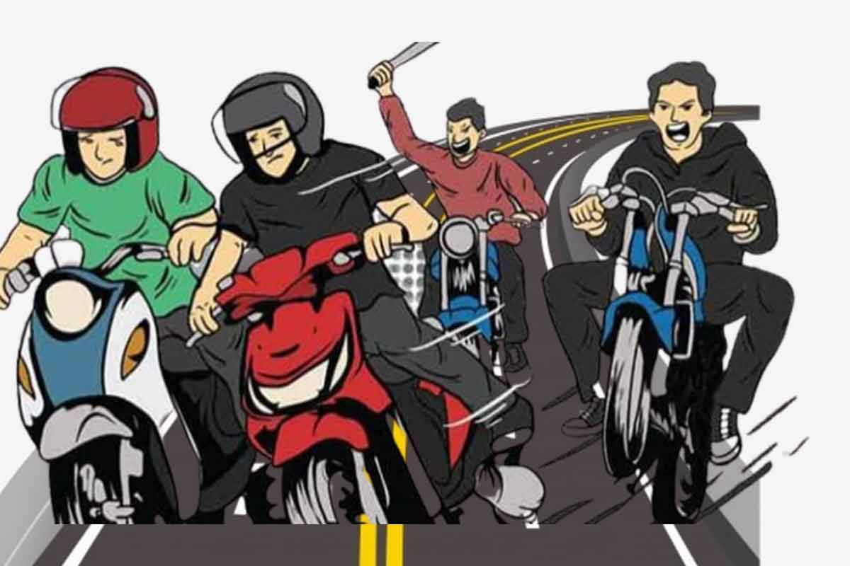 Acungkan Senjata Tajam, Anggota Gangster di Sidoarjo Diamankan Polisi