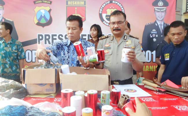 Hasil Operasi Camer Polres Sidoarjo selama 12 Hari, Amankan 794 Tersangka