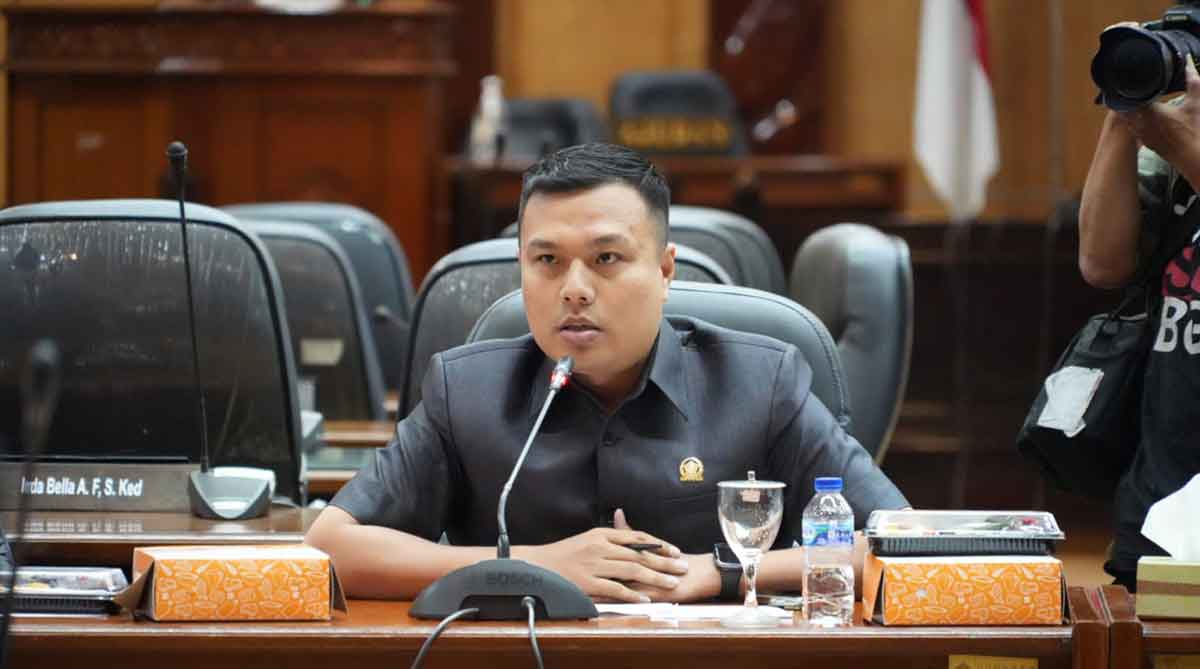 Juru bicara Fraksi Golkar DPRD Sidoarjo, Wahyu Lumaksono. Foto: Ist