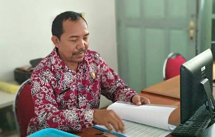 Kepala Sekretariat Panwaslu Pacitan Sudaryono.