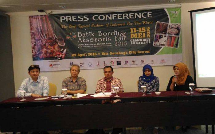 Disperindag Jatim Gelar Pameran Batik Bordir dan Aksesoris 