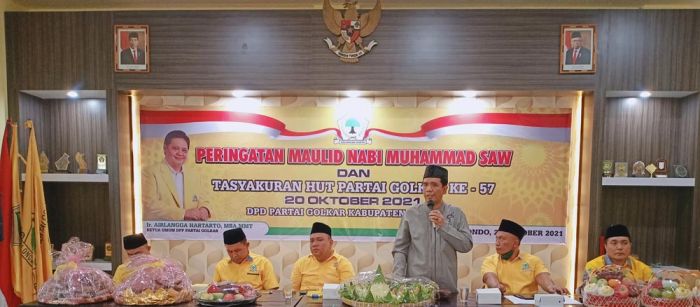 Peringati Maulid Nabi Muhammad SAW, Ketua DPD Golkar Situbondo Minta Kadernya untuk Tetap Istiqomah Peringati Maulid Nabi Muhammad SAW, Ketua DPD Golkar Situbondo Minta Kadernya untuk Tetap Istiqomah