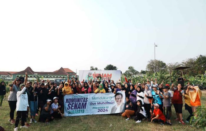 Peduli Gender, Emak-emak Komunitas Senam Surabaya Dukung Gus Muhaimin Jadi Presiden 2024 Peduli Gender, Emak-emak Komunitas Senam Surabaya Dukung Gus Muhaimin Jadi Presiden 2024