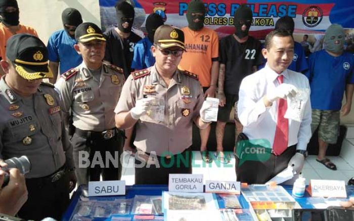 Ungkap 8 Kasus Narkoba, Polresta Blitar Temukan Tembakau Gorila Ungkap 8 Kasus Narkoba, Polresta Blitar Temukan Tembakau Gorila