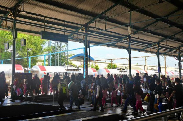 KAI Daop 7: Stasiun Kediri Peringkat 2 Dengan Volume Pelanggan Terpadat di Libur Isra’ Mi’raj