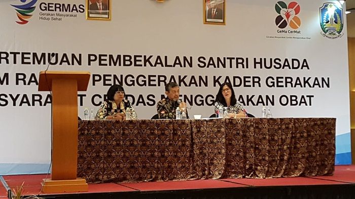 Wujudkan Sajadah, Dinkes Jatim Bekali Santri Gema Cermat dan PHBS