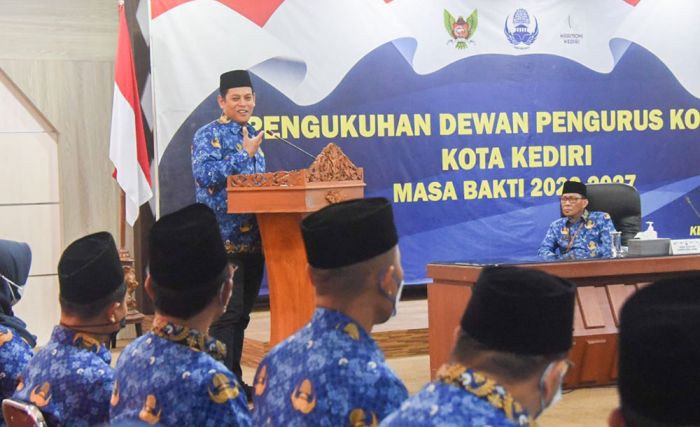 Dewan Pengurus Korpri Masa Bakti 2022-2027 Dikukuhkan, Wali Kota Kediri Tekankan Beberapa Hal