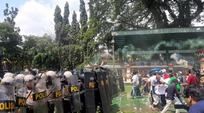 Pastikan Kesiapan Pengamanan Pemilu, Polres Bangkalan Gelar Sispamkota