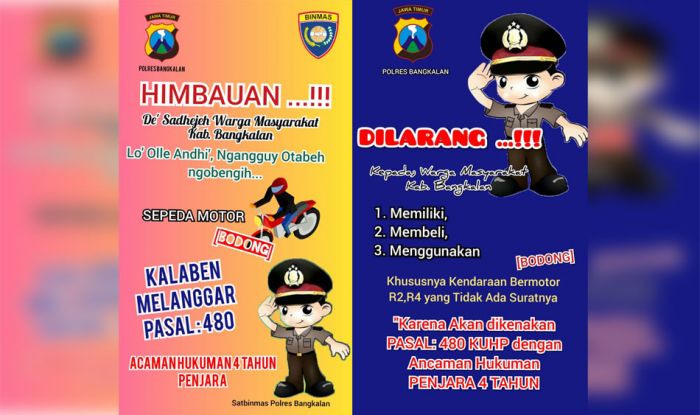 Jangan Gunakan atau Jual Beli Kendaraan Bodong, Ini Sanksi Pidananya Jangan Gunakan atau Jual Beli Kendaraan Bodong, Ini Sanksi Pidananya