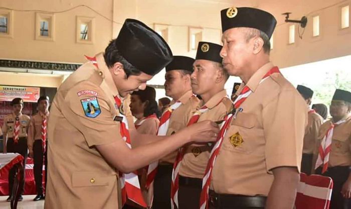 Wakil Bupati Trenggalek Lantik Pengurus Baru Kwartir Ranting Pule