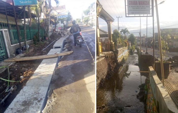 Jadi Langganan Banjir, Jalan Semeru Diberi Gorong-gorong Jadi Langganan Banjir, Jalan Semeru Diberi Gorong-gorong