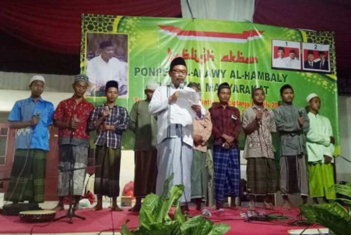 Bermohon Pemilu Damai dan Amanah, Ponpes Alawy Al-Hambaly Krembangan Gelar Doa Bersama