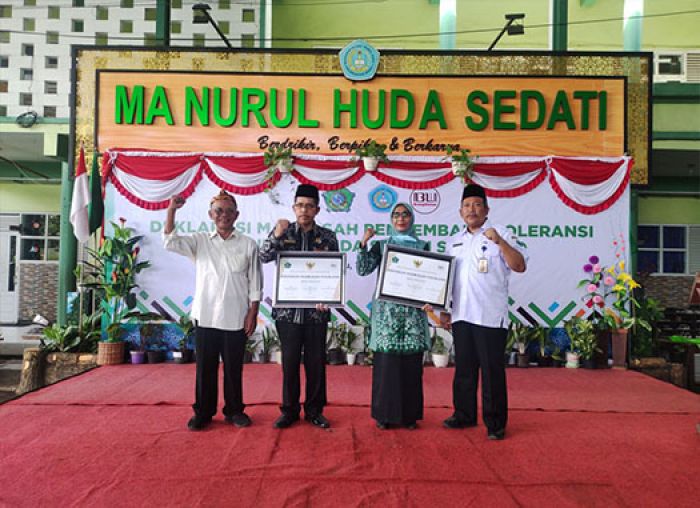 Deklarasi Madrasah Toleransi MA Nurul Huda Sedati Deklarasi Madrasah Toleransi MA Nurul Huda Sedati