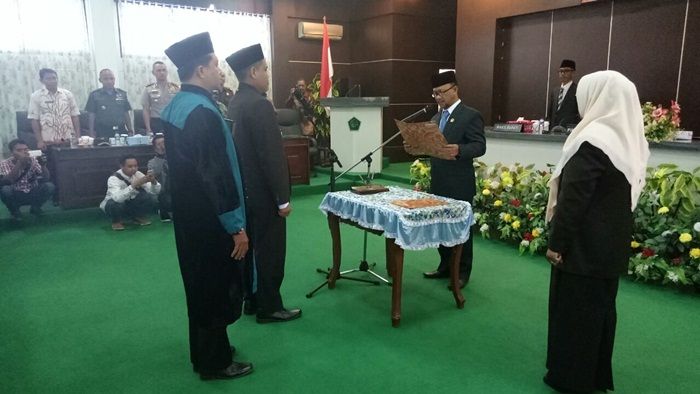 Rapat Paripurna DPRD Pamekasan Lantik PAW PPP Rapat Paripurna DPRD Pamekasan Lantik PAW PPP