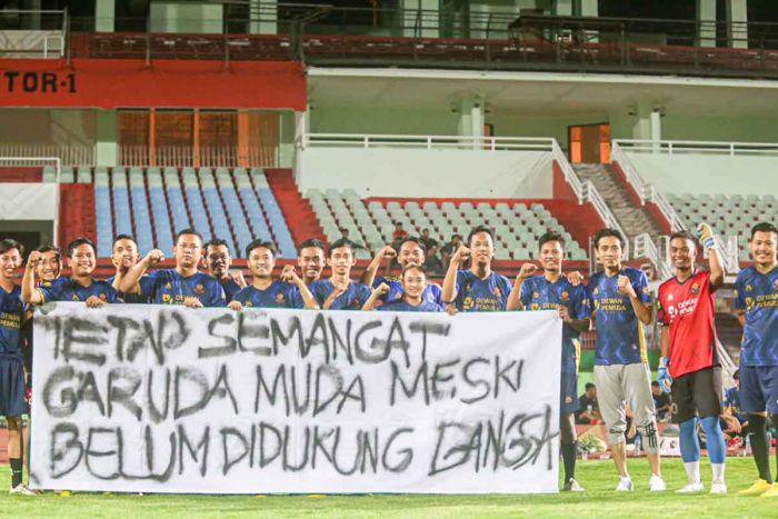 Pemuda Sidoarjo Gelar Seruan Moral Pasca Pembatalan Piala Dunia U-20 di Indonesia