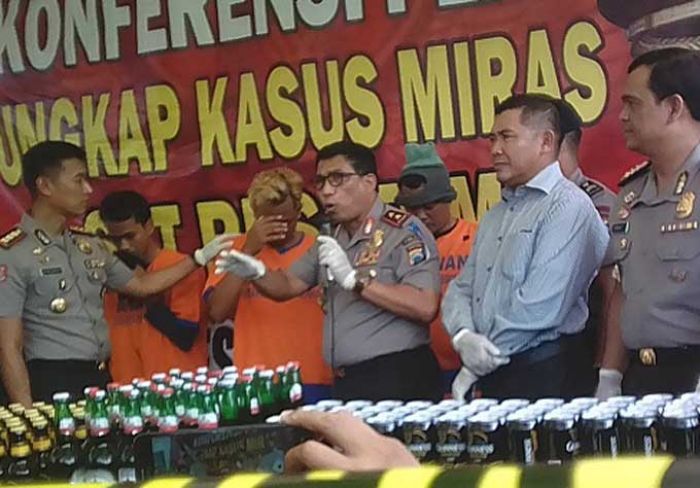 Lagi, Kapolda Jatim Nyatakan Perang pada Miras Oplosan