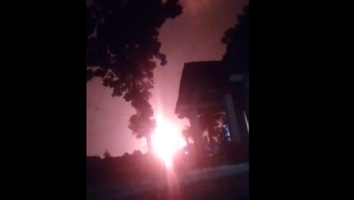 Api Besar Menyala di Lapangan Gas JTB Bojonegoro, Warga Sekitar Kaget dan Khawatir