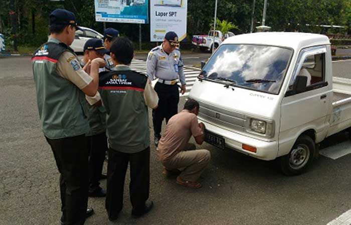 Puluhan MPU dan Motor di Pacitan Terjaring Razia Gabungan