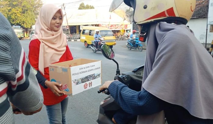 Peduli Korban Gempa Lombok, GMNI dan GSNI Tuban Galang Dana Peduli Korban Gempa Lombok, GMNI dan GSNI Tuban Galang Dana
