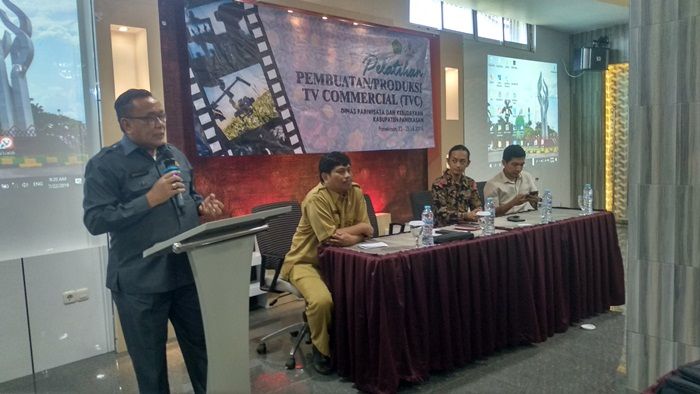 ​Disparbud Pamekasan Gelar Pelatihan Pembuatan Produk TV Commercial