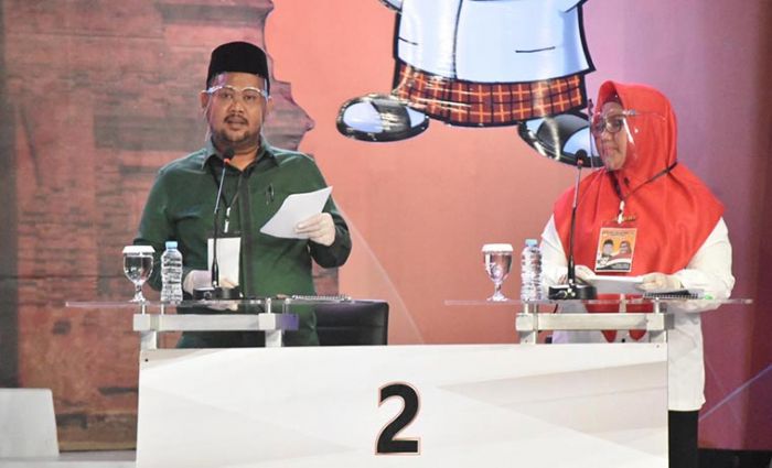 Debat Pilkada: Paslon Niat Singgung Transparansi Pemkab Gresik Dalam Publikasikan Data Covid-19 Debat Pilkada: Paslon Niat Singgung Transparansi Pemkab Gresik Dalam Publikasikan Data Covid-19
