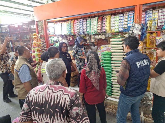 Jelang Akhir Tahun, Satgas Polres Kediri Pastikan Stok Beras dan Stabilitas Harga Pangan Aman