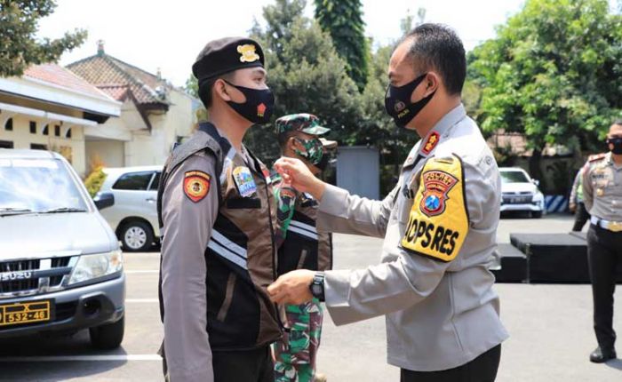 Polres Kediri Luncurkan 2 Unit Mobile Covid Hunter