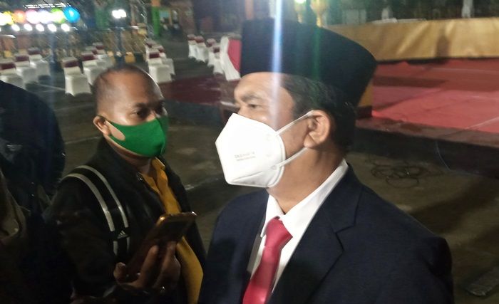 Sekda Kota Madiun Dilantik Tepat Tengah Malam Jumat Wage di Depan Miniatur Ka