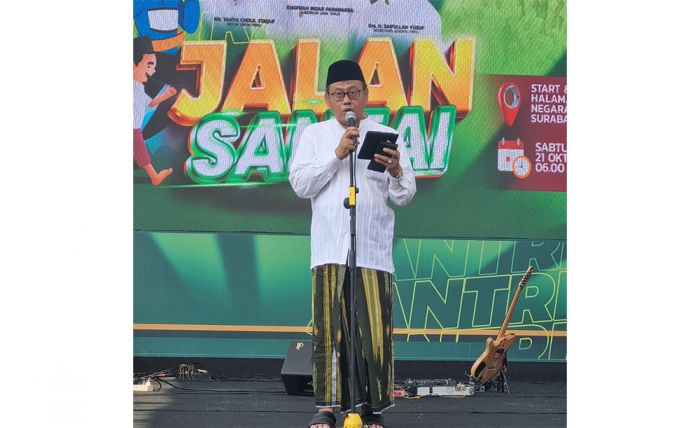 Ratusan Ribu Warga Ikuti Jalan Santai Hari Santri 2023, Husnul Khuluq: Gak Nyantri, Gak Mbois