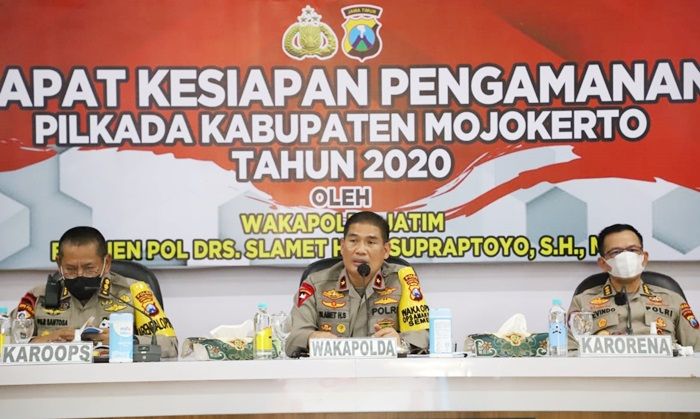 Berikan Arahan Pengamanan Pilkada 2020, Wakapolda Jatim Minta Anggota Jaga Netralitas Berikan Arahan Pengamanan Pilkada 2020, Wakapolda Jatim Minta Anggota Jaga Netralitas