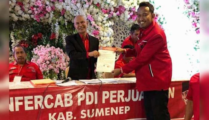 Hasil Konfercab Tunjuk Achmad Fauzi Sebagai Ketua DPC PDIP Sumenep
