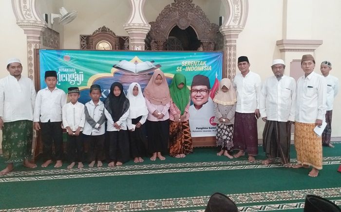 ​Doakan Cak Imin, PKB Bangkalan Gelar Gerakan Nusantara Mengaji