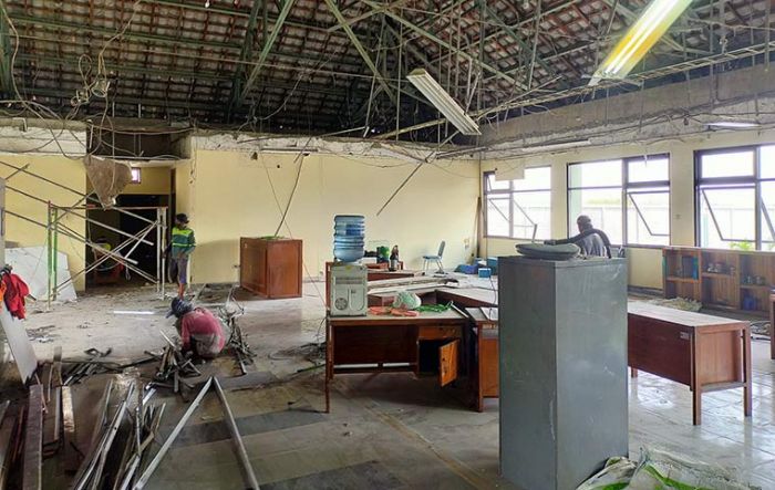 DPKP Pasuruan Tambah Pekerjaan Interior di Pembangunan Gedung GPP DPKP Pasuruan Tambah Pekerjaan Interior di Pembangunan Gedung GPP