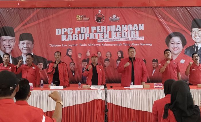 Ketua PDIP Kabupaten Kediri Bantah Ada Kadernya yang Deklarasi Dukung Prabowo-Gibran