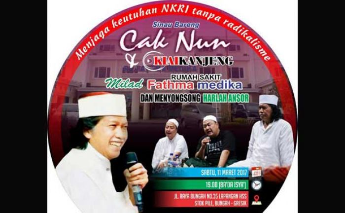 Ribuan Warga Bakal Jubeli Ngaji Bareng Kiai Kanjeng di Harlah RSFM Gresik Ribuan Warga Bakal Jubeli Ngaji Bareng Kiai Kanjeng di Harlah RSFM Gresik