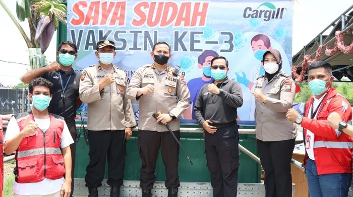 Percepatan Vaksinasi, PT Sorini Cargill Gandeng Polres Pasuruan Gelar Vaksinasi Booster Percepatan Vaksinasi, PT Sorini Cargill Gandeng Polres Pasuruan Gelar Vaksinasi Booster