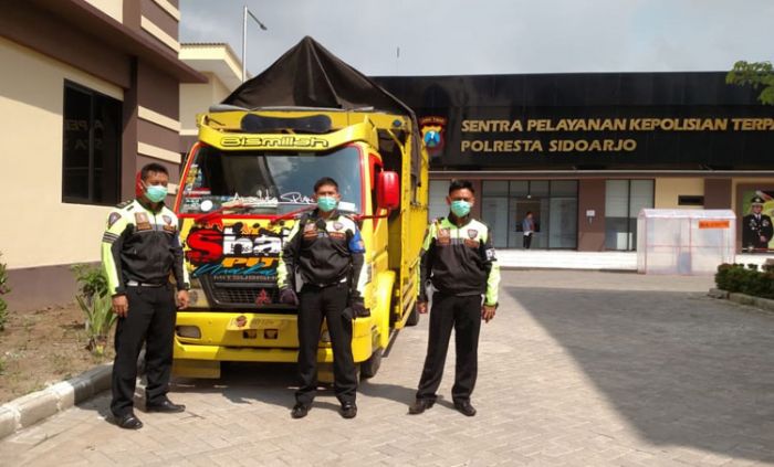 Maling Selai di Rest Area Tol Sidoarjo - Waru Diringkus PJR Polda Jatim, Buka Segel dengan Korek Api