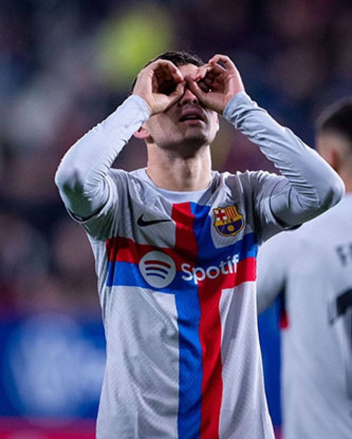 Raih Kemenangan Dramatis 2-1 atas Osasuna, Barcelona Amankan Puncak Klasemen Raih Kemenangan Dramatis 2-1 atas Osasuna, Barcelona Amankan Puncak Klasemen