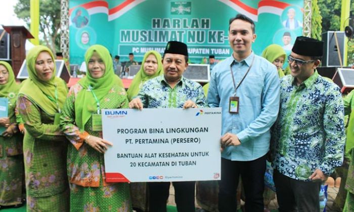 Bersama Muslimat NU, Pertamina Ajak Warga Tuban Sadar akan Risiko Penyakit Tidak Menular