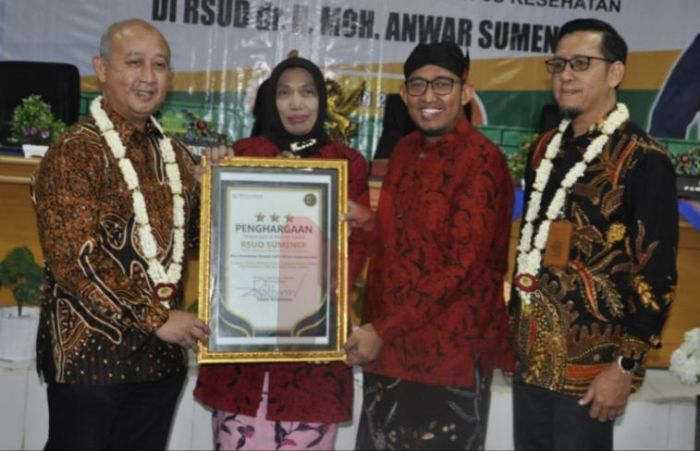 Bangga! RSUD Moh Anwar Sumenep Terima Penghargaan Bintang Tiga dari BPJS Kesehatan