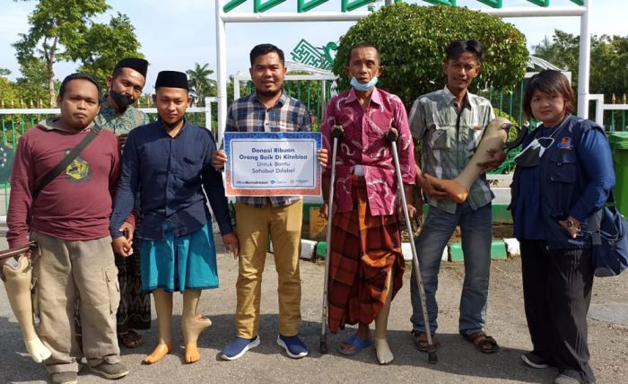 FRPB Sinergi Dengan Rengganis Indonesia dan KitaBisa.com Berikan Bantuan Kaki Palsu FRPB Sinergi Dengan Rengganis Indonesia dan KitaBisa.com Berikan Bantuan Kaki Palsu
