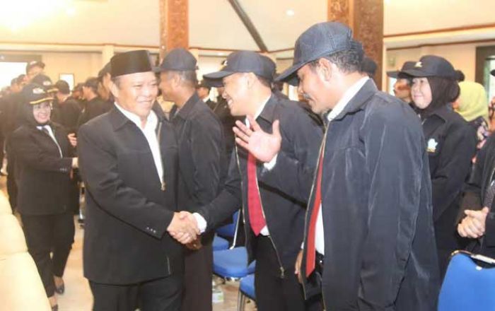 Bupati Lamongan Kukuhkan Satlak P4GN Bupati Lamongan Kukuhkan Satlak P4GN
