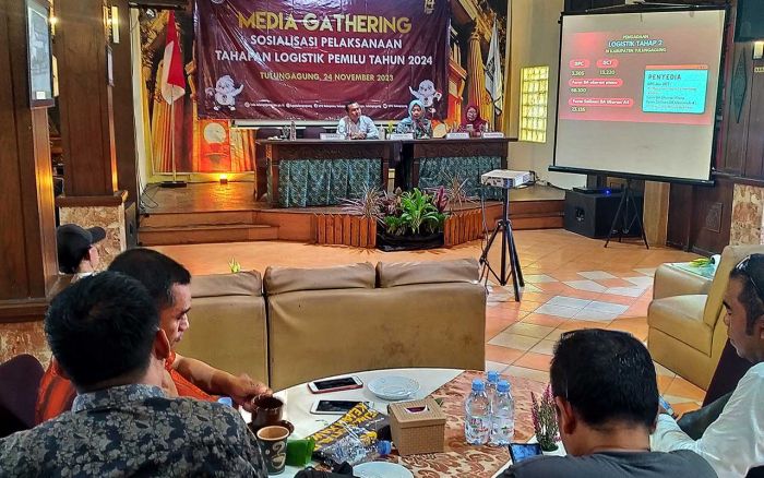 KPU Tulungagung Gelar Media Gathering Tentang Tahapan Logistik Pemilu 2024 KPU Tulungagung Gelar Media Gathering Tentang Tahapan Logistik Pemilu 2024